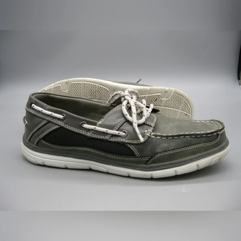 Croft & Barrow Boat Shoes Men 9 Grey